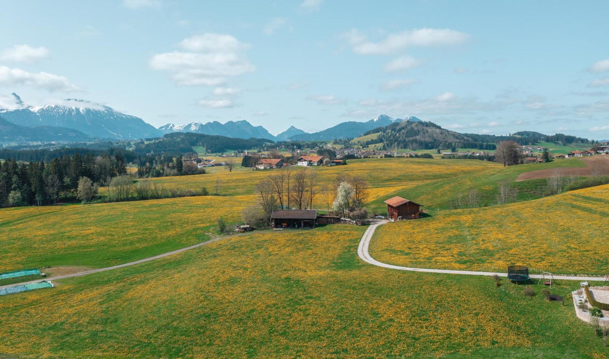 Koenigsblick Poppler Apartamento Hopferau Exterior foto