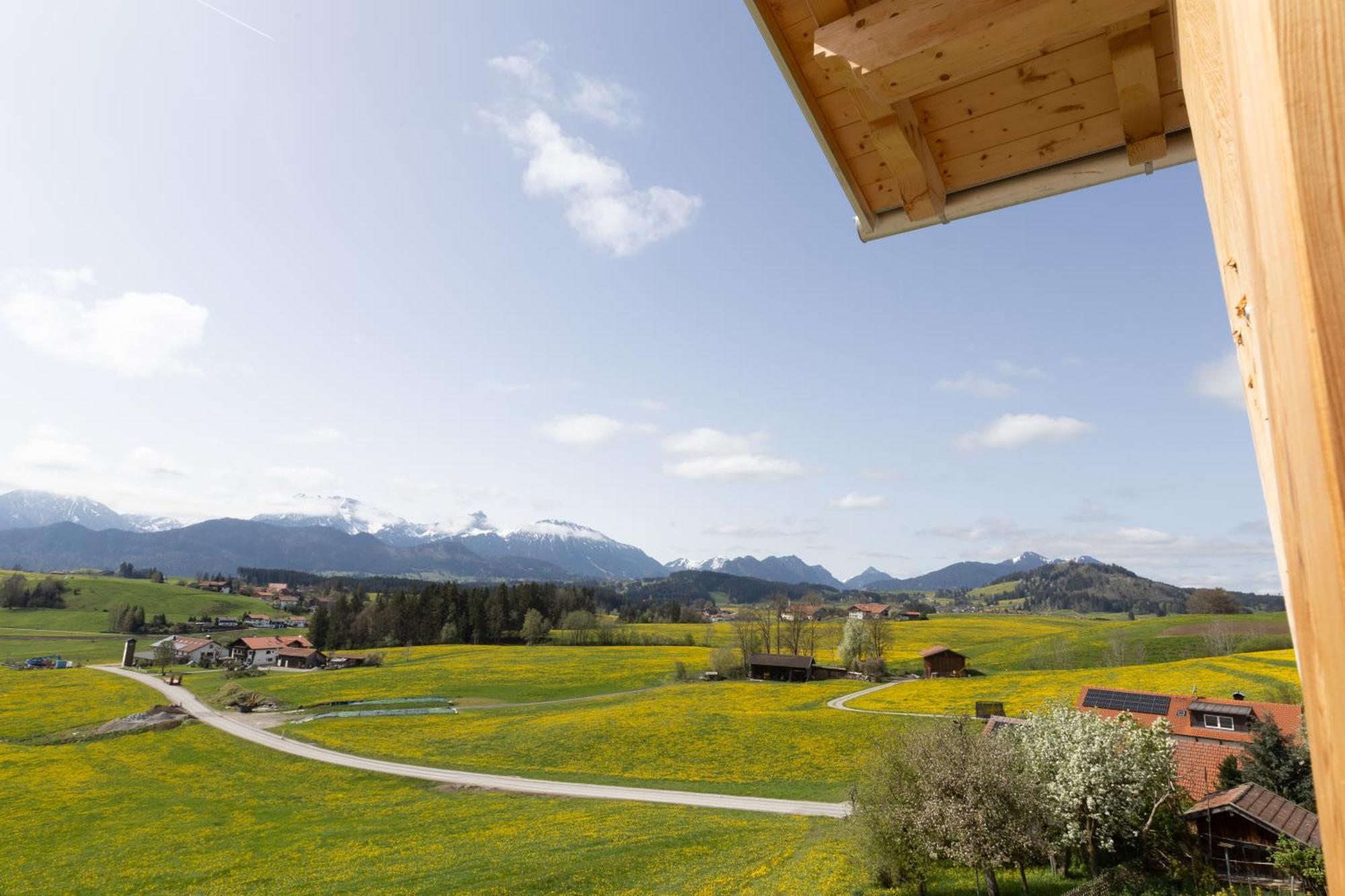 Koenigsblick Poppler Apartamento Hopferau Exterior foto