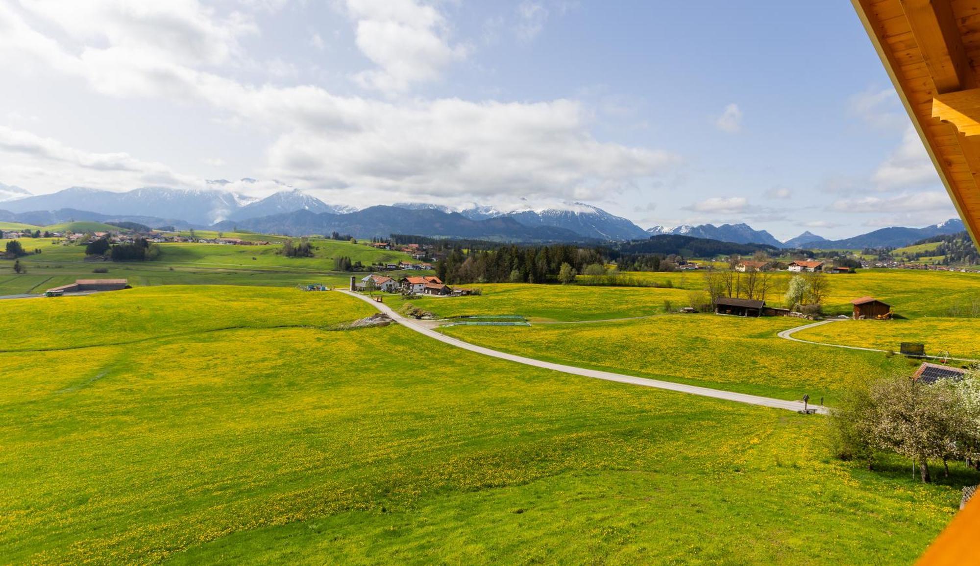 Koenigsblick Poppler Apartamento Hopferau Exterior foto