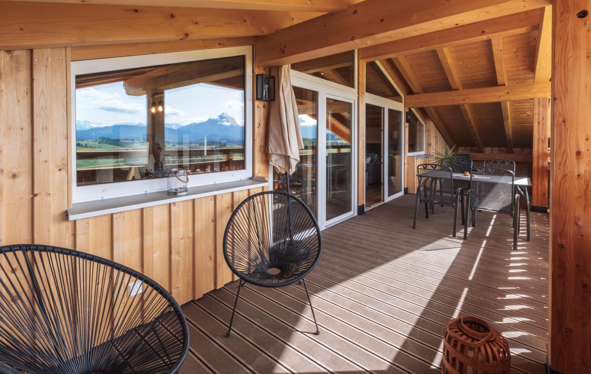 Koenigsblick Poppler Apartamento Hopferau Exterior foto