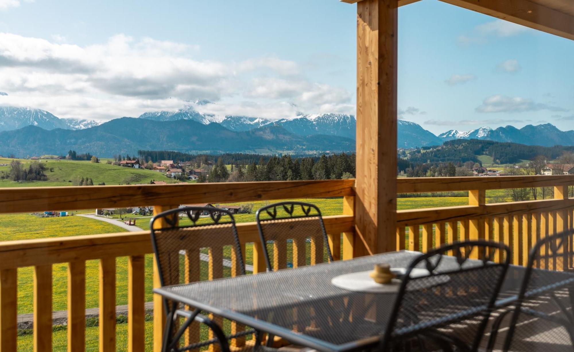 Koenigsblick Poppler Apartamento Hopferau Exterior foto