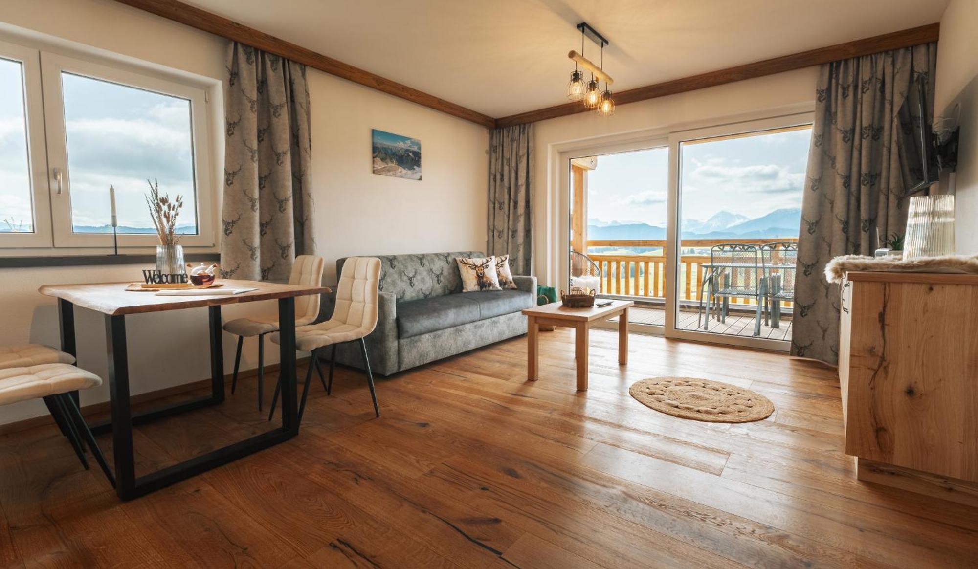 Koenigsblick Poppler Apartamento Hopferau Exterior foto
