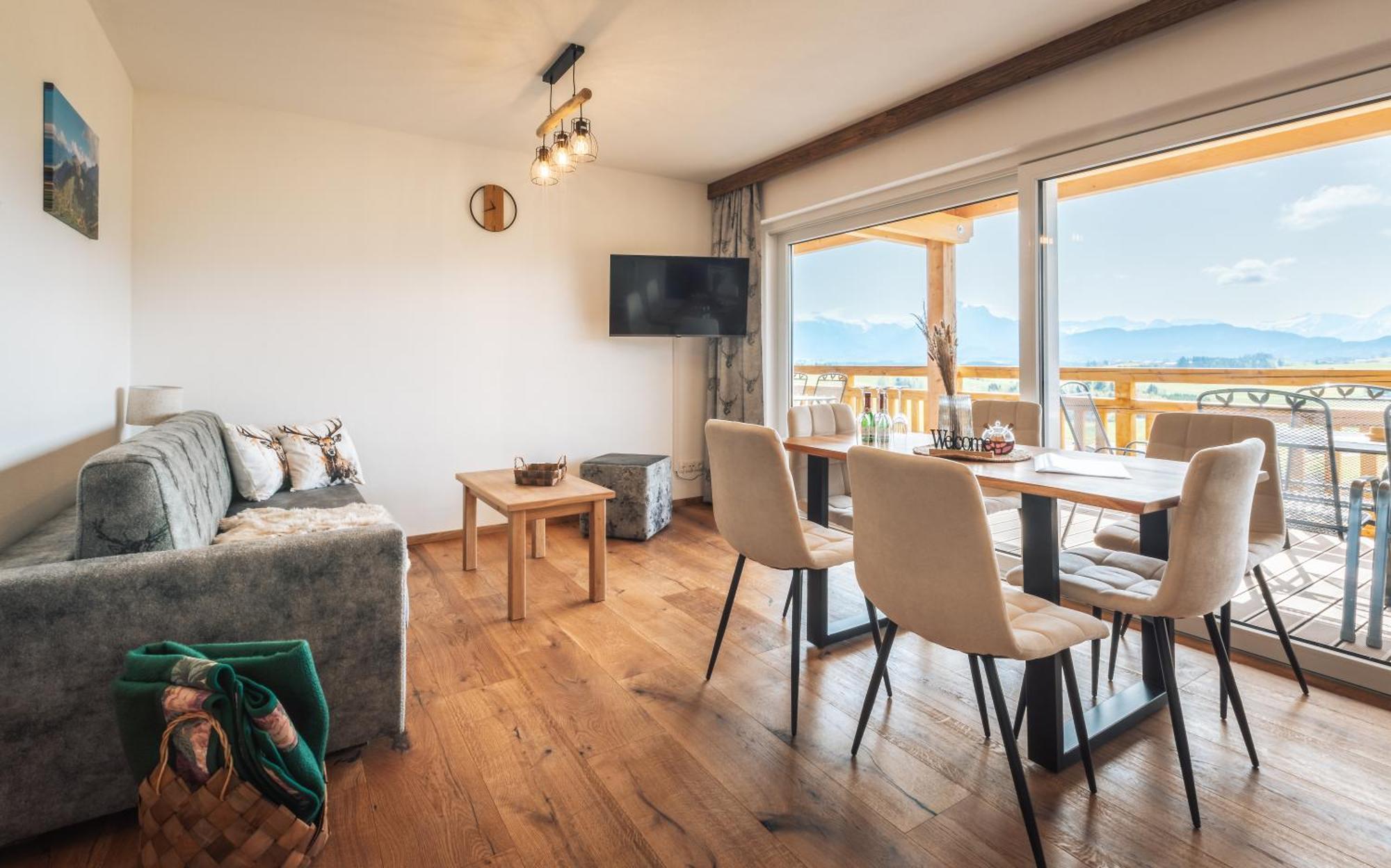 Koenigsblick Poppler Apartamento Hopferau Exterior foto